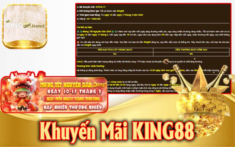 Khuyến Mãi King88